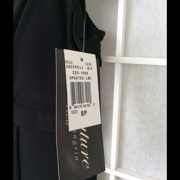 SIGNATURE by Sangria little black dress - Picture 4 of 6